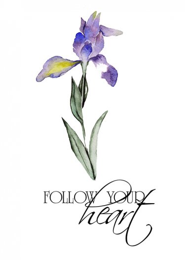 Открытка Cardsi - Follow your heart №2681